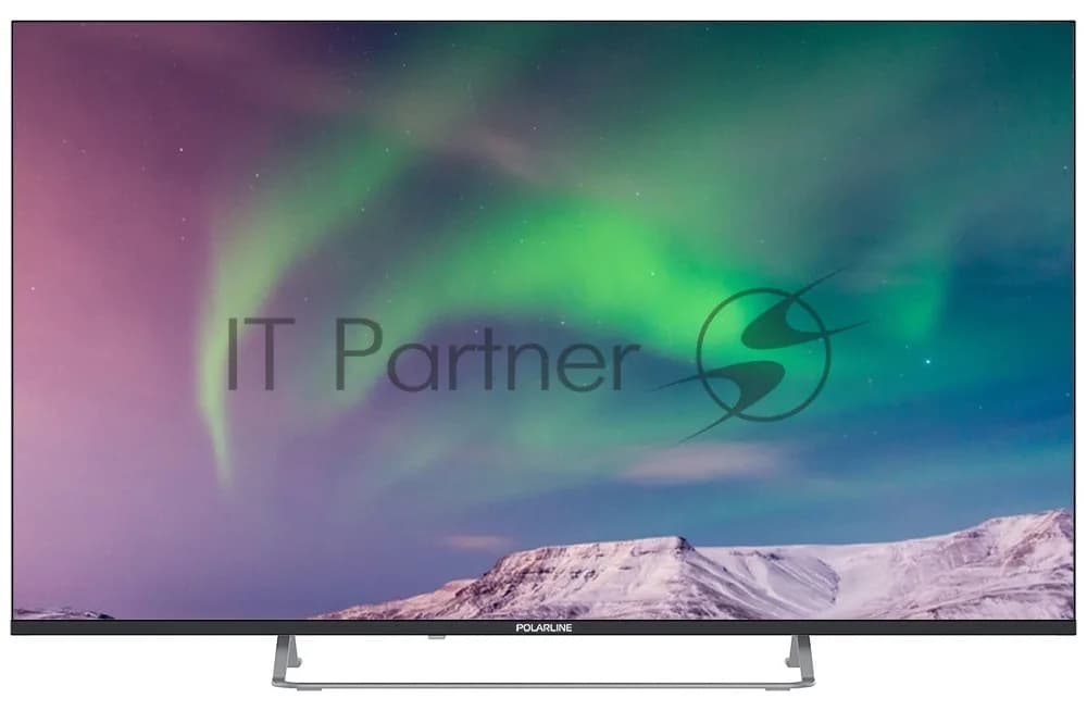 Polarline Телевизор PolarLine 50" 50PQ71STC-SM (U) черный LED UHD 50Hz Android 1.5Gb/16Gb