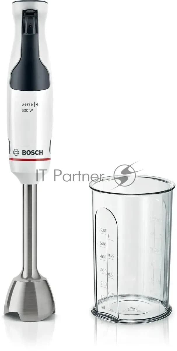 Bosch Блендер погружной Bosch MSM4W210 белый, 600 Вт, плавная регулировка
