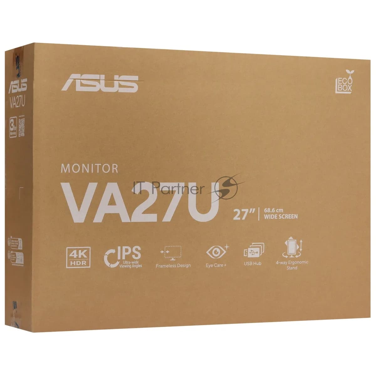 ASUS ASUS Монитор 27" ASUS Business VA27UQSB IPS 3840x2160, 60 Гц