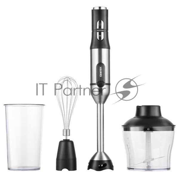 CENTEK Блендер погружной Centek CT-1332 черный, 1500 Вт, плавная регулировка, турбо