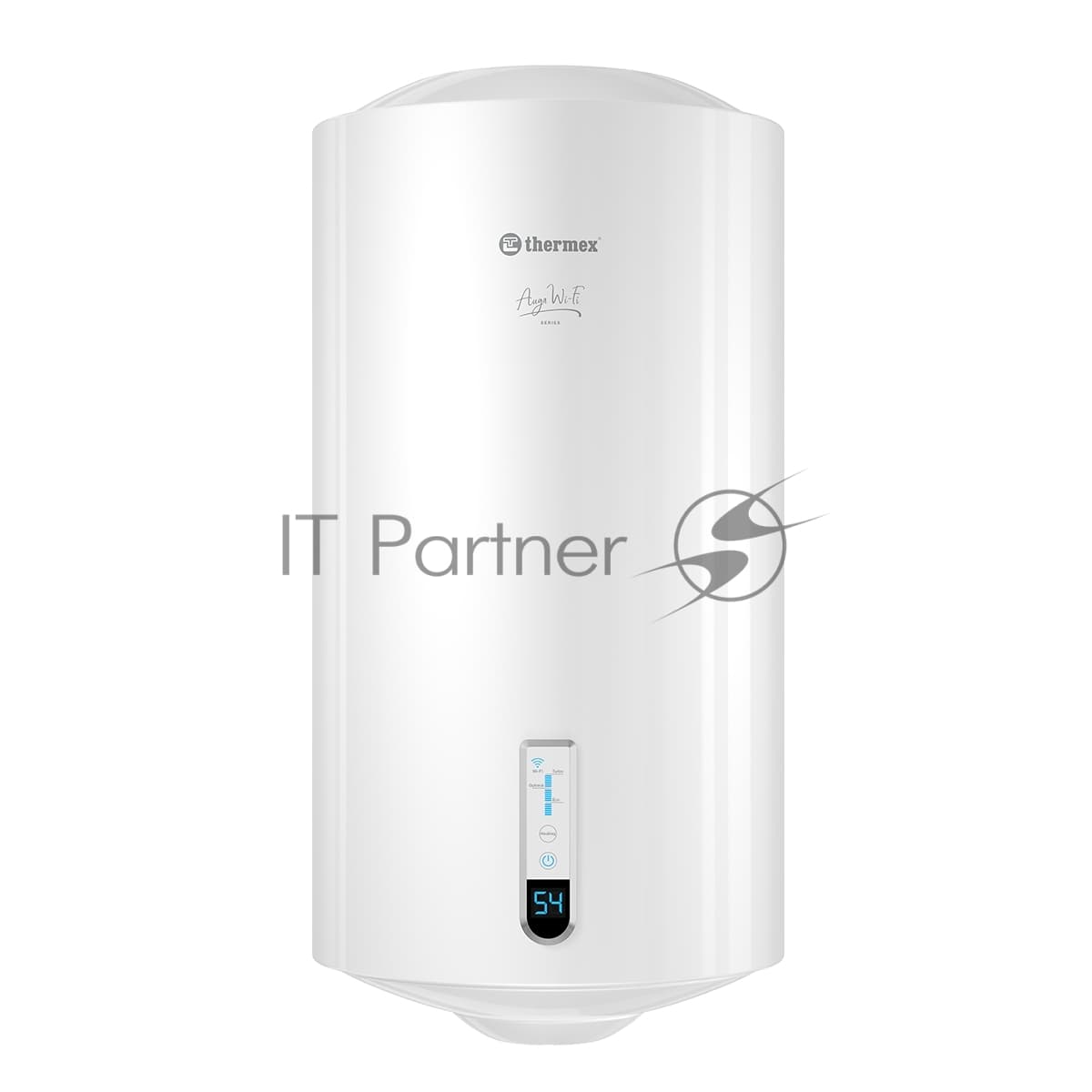 Thermex Водонагреватель электрический Thermex Auga 100 V Wi-Fi белый, накопительный, 100 л, 1,5 кВт, настенный, вертикальный, с управлением по Wi-Fi