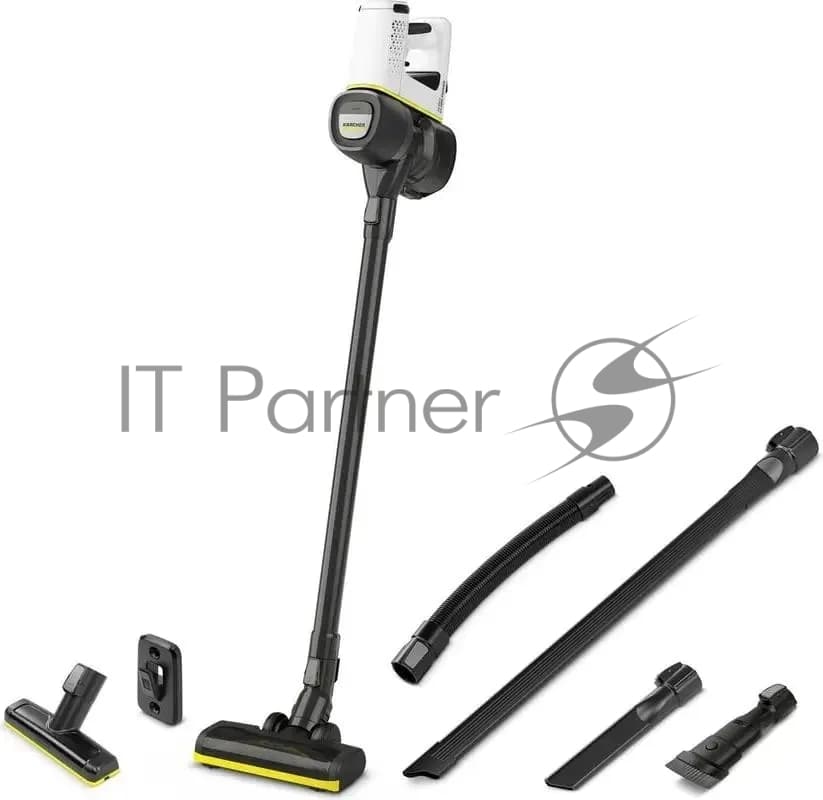 KARCHER Karcher Пылесос вертикальный Karcher VC 4 черный/белый, питание от аккумулятора