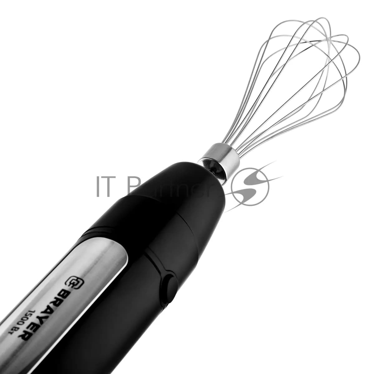 BRAYER Блендер погружной Brayer BR1263 черный, 1500 Вт, плавная регулировка, турбо