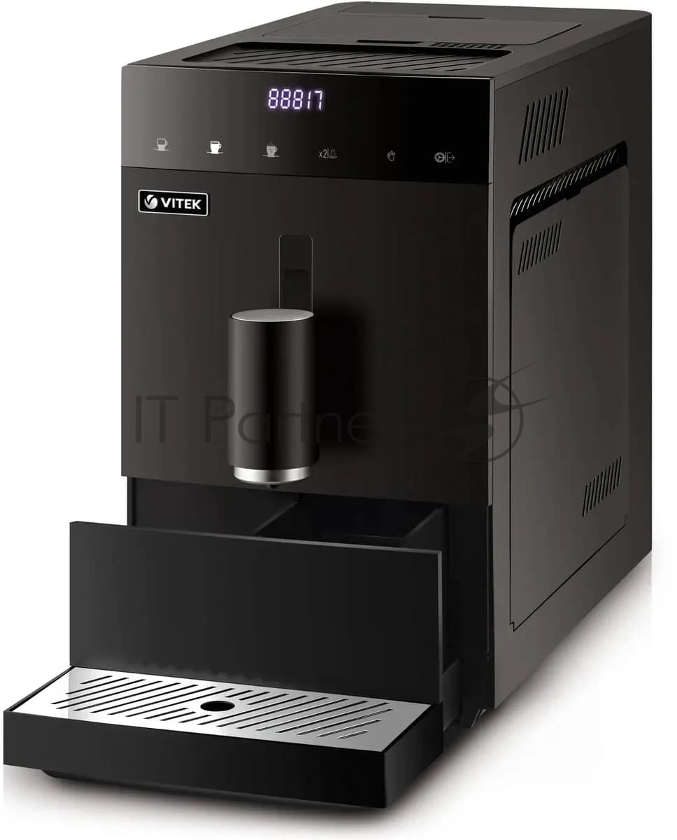 VITEK Vitek Кофемашина автоматическая Vitek Metropolis VT-8700 черный, зерновой кофе