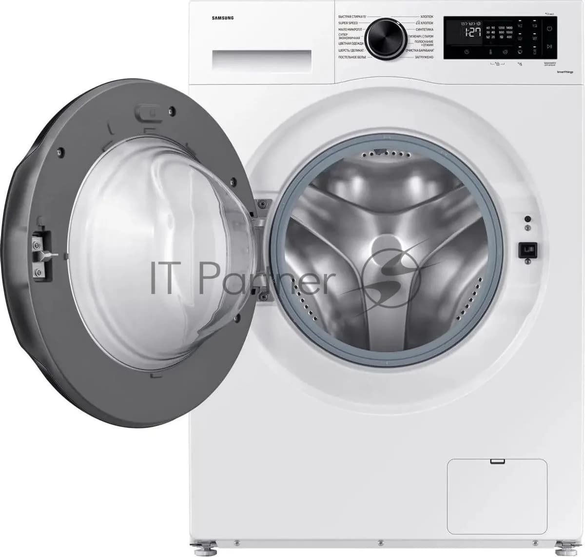 Samsung Стиральная машина Samsung WW11CGC04CAELP белый/черный, загрузка фронтальная 11кг, 1400 об/мин