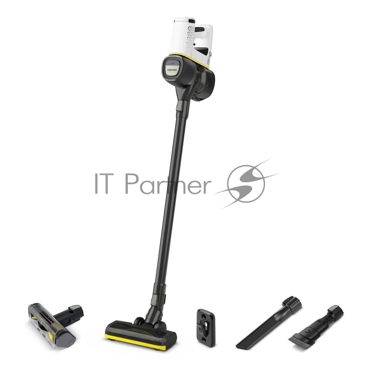 KARCHER Karcher Пылесос вертикальный Karcher VC 4 Cordless myHome Pet черный/белый, питание от аккумулятора