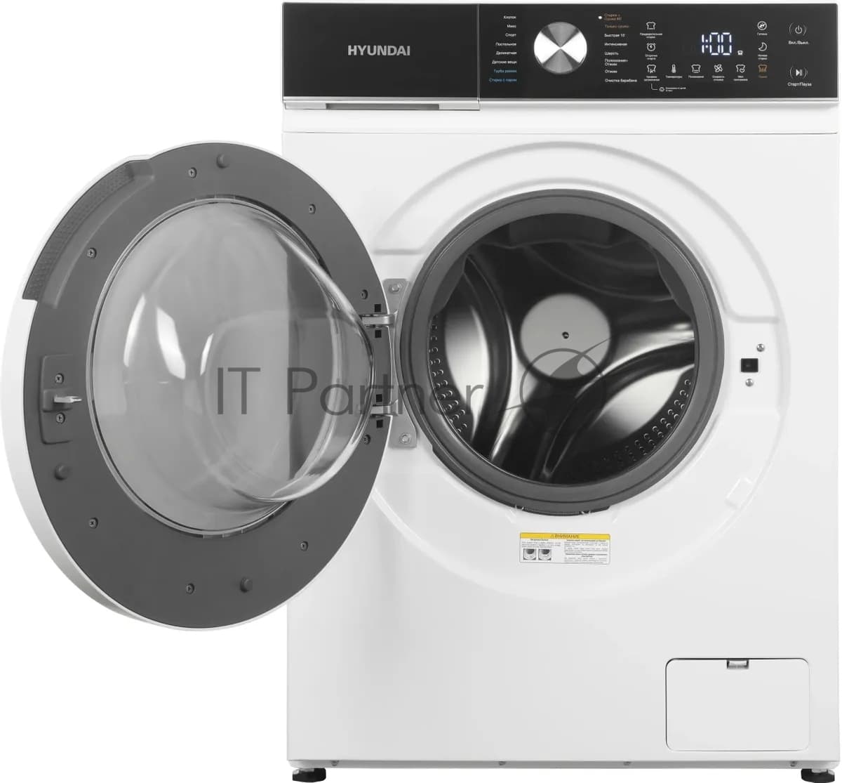 Hyundai Стиральная машина Hyundai WFD8216 белый, загрузка фронтальная 8/5 кг (с сушкой), 1200 об/мин