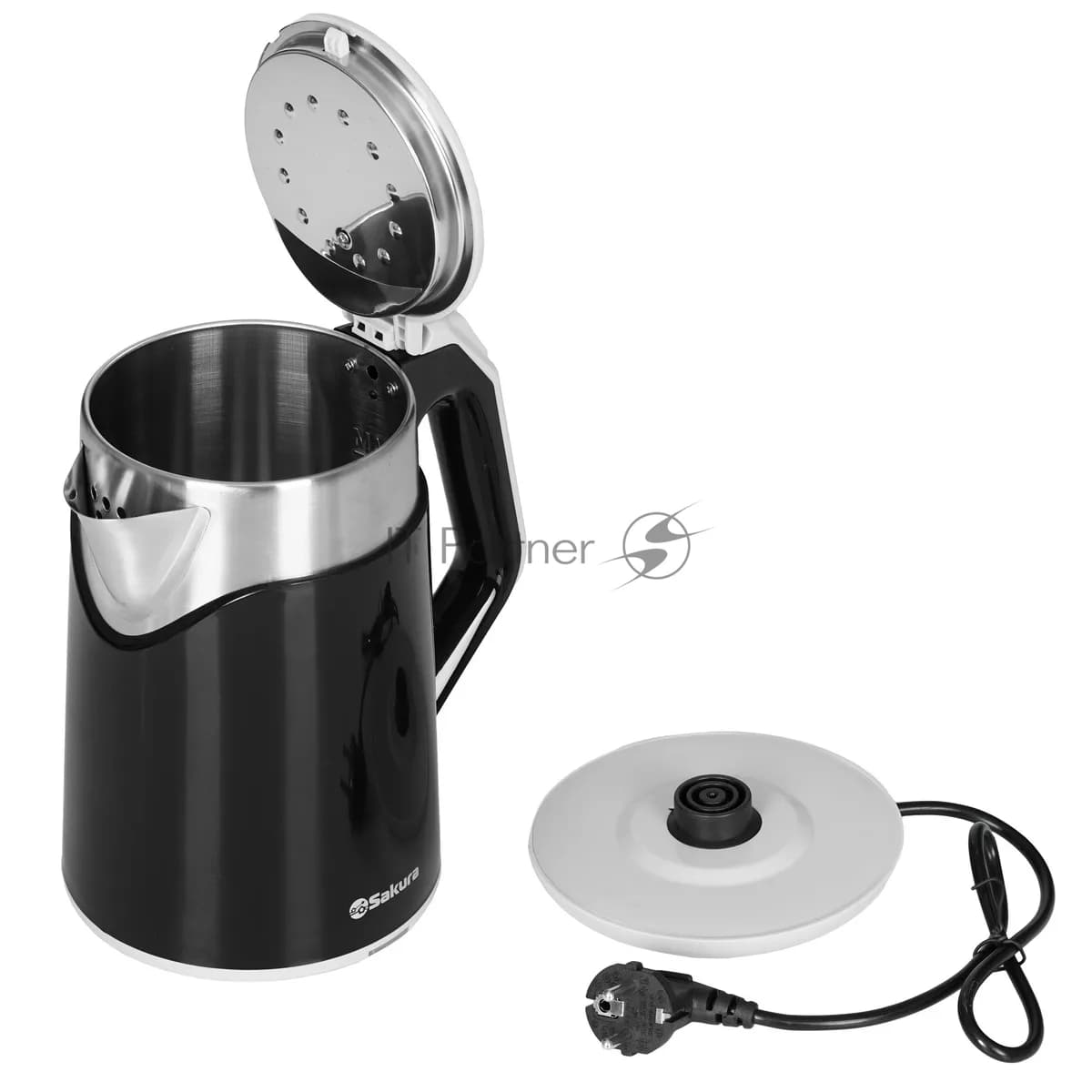 SAKURA Sakura Чайник электрический SAKURA SA-2172BK 1.8 л
