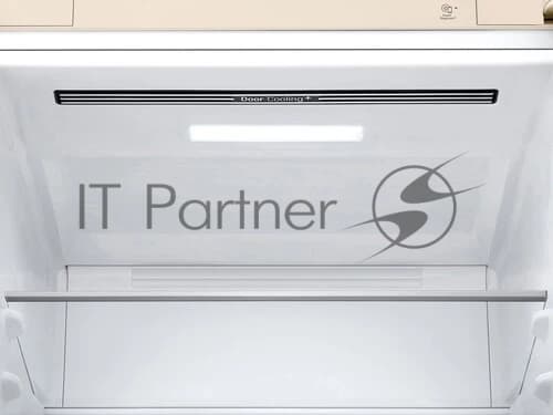 LG Холодильник LG GC-B459AEMW бежевый двухкамерный 234/110л морозилка снизу, No Frost
