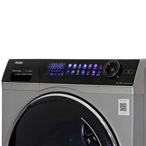 Haier Стиральная машина Haier HW80-B14279S серебристый загрузка фронтальная 8 кг, 1400 об/мин