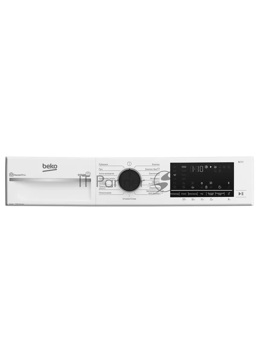 BEKO Beko Стиральная машина Beko B3WFR56H2W белый, загрузка фронтальная 6