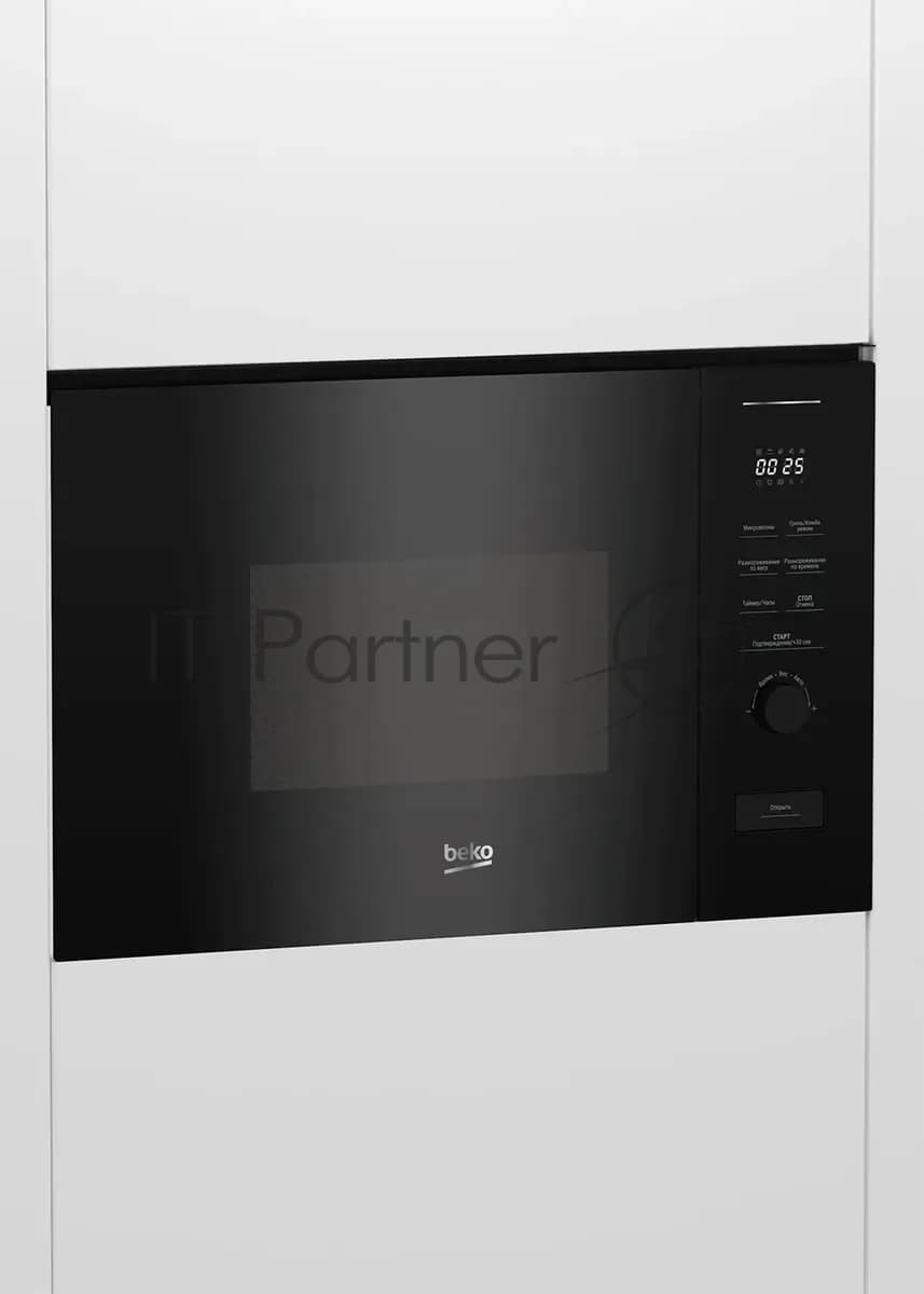 BEKO Beko Встраиваемая микроволновая печь Beko BMGB 20212 B черный, 20 л