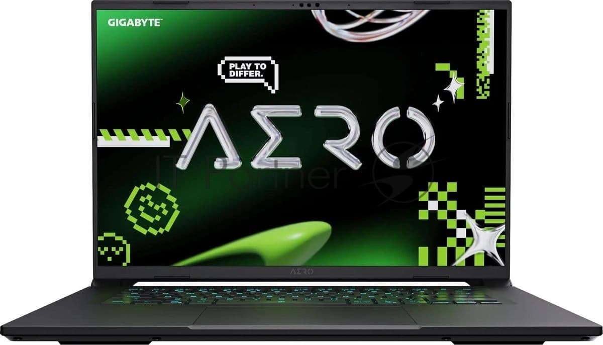 Gigabyte Ноутбук Gigabyte AERO X16 1VH/16"/IPS/AMD Ryzen AI 7 350/16Gb/1Tb SSD/NVIDIA GeForce RTX 5060 8Gb/NoOS/темно-серый/1.9kg