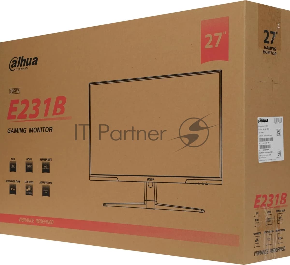 DAHUA Dahua Монитор 27" Dahua LM27-E231BN IPS 1920x1080, 200 Гц