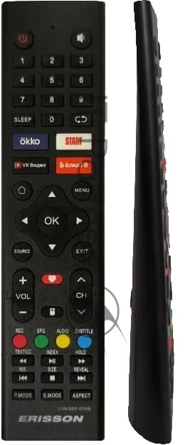 Erisson Телевизор Erisson 32" 32LES907T2SM черный/серебристый DLED HD 60Hz Smart TV