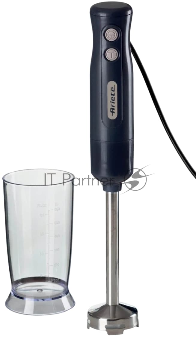 Ariete Блендер погружной Ariete Breakfast 0601/00 серый, 700 Вт, 2 скорости