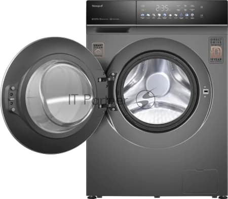 Weissgauff Стиральная машина Weissgauff WMD 62210 Direct Drive Touch Inverter Steam Grey