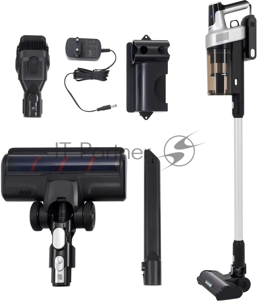 VITEK Vitek Пылесос вертикальный Vitek VT-CLS01LIGHT темно-серый/серебристый, питание от аккумулятора