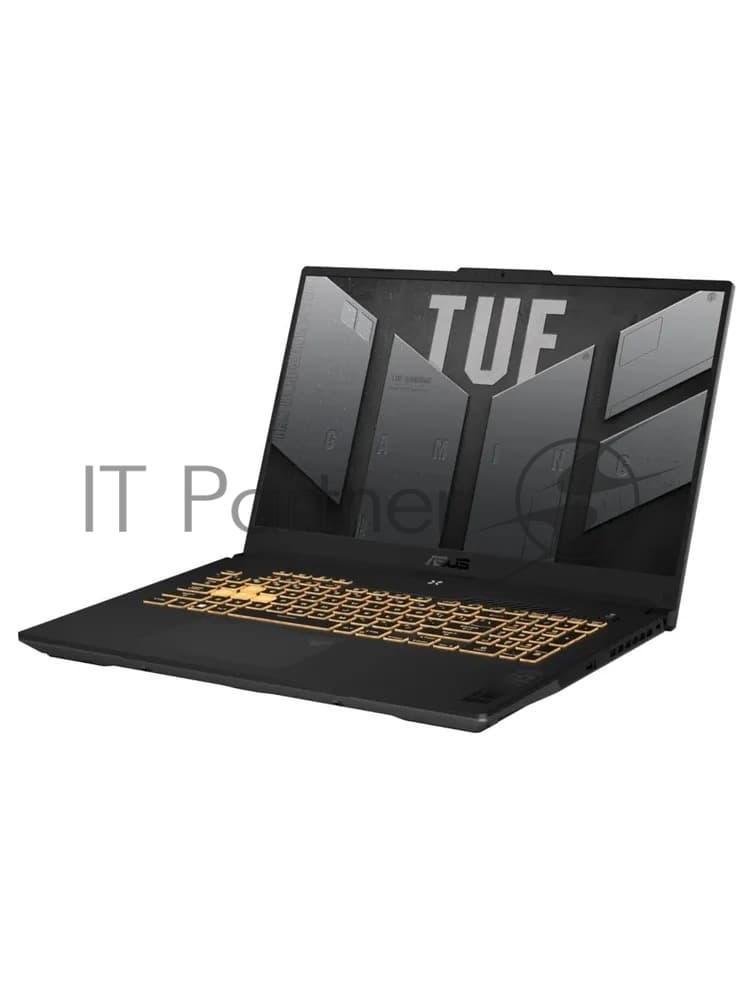 ASUS Ноутбук Asus TUF Gaming F17 FX707VJB-HX100 Core 5 210H 16Gb SSD 512Gb NVIDIA GeForce RTX 3050 6Gb 17.3" IPS FHD (1920x1080) без ОС grey WiFi BT Cam (90NR0MY5-M003R0)