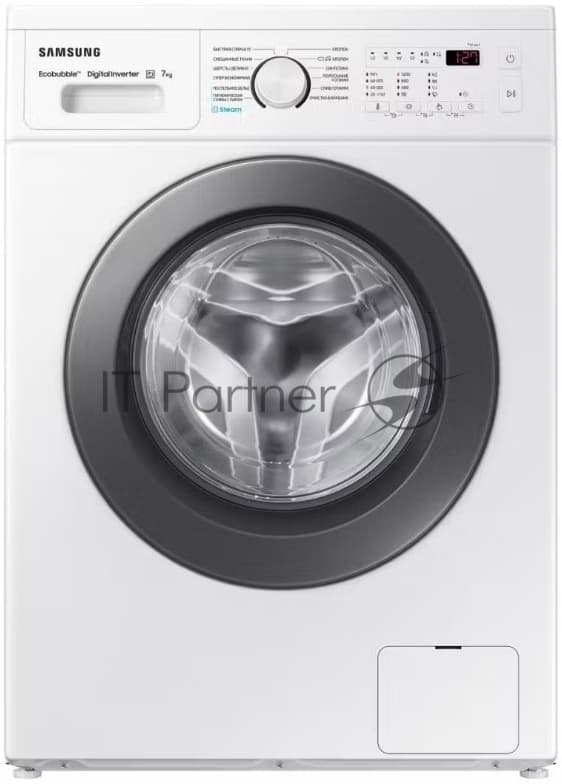 Samsung Стиральная машина Samsung WW70AG4S21VELD белый, загрузка фронтальная 7 кг, 1200 об/мин, класс A