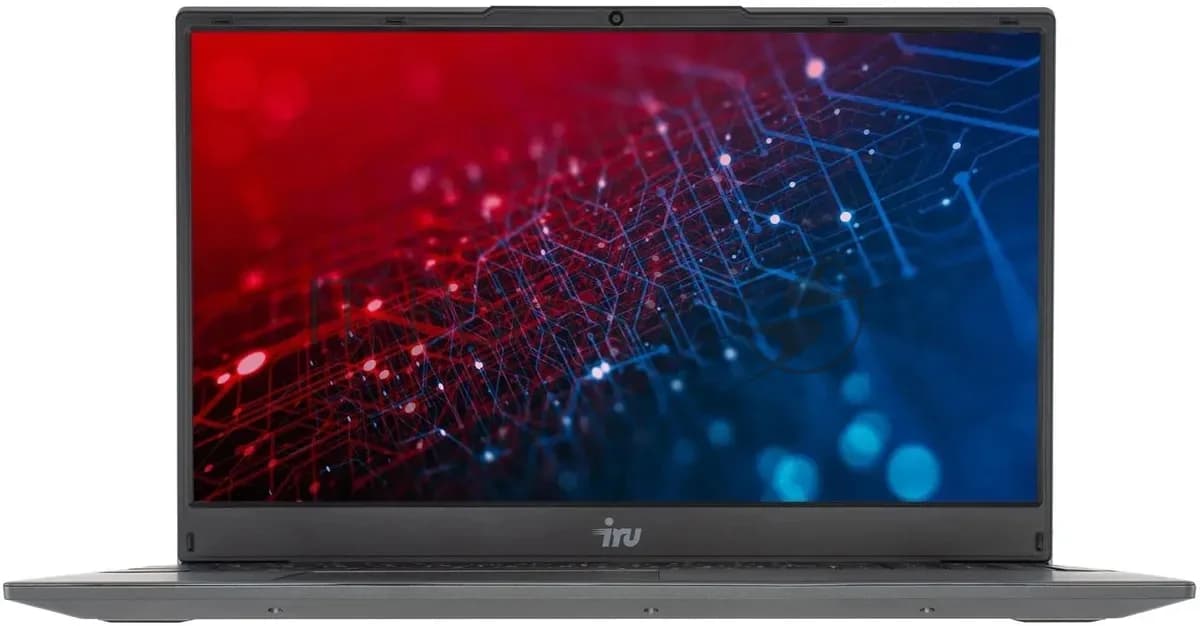 IRU Ноутбук IRU Tactio 15PHR Ryzen 5 7430U 8Gb SSD256Gb AMD Radeon Graphics 15.6" IPS FHD (1920x1080) FreeDOS black WiFi BT Cam 4000mAh (2150143)