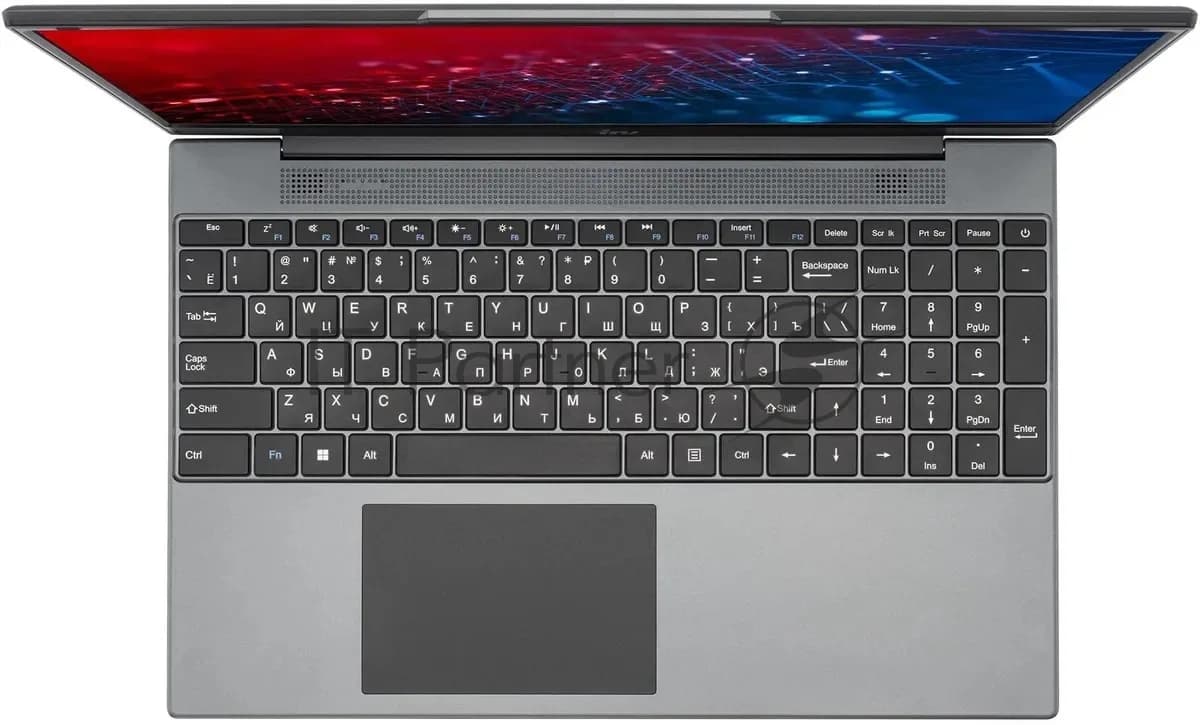 Ноутбук IRU Tactio 15PHR, 15.6", Ryzen 5 7430U, 8 ГБ, 256 ГБ SSD, чёрный