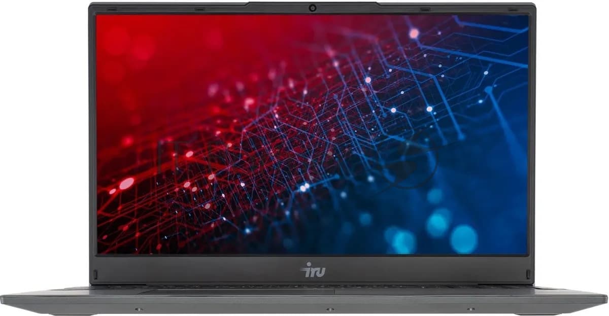 IRU Ноутбук iRU Tactio 15PHR/15.6"/IPS/Ryzen 7 5825U/16Gb/512Gb/SSD/AMD Radeon Graphics/Windows 11 Pro/черный/2.2kg