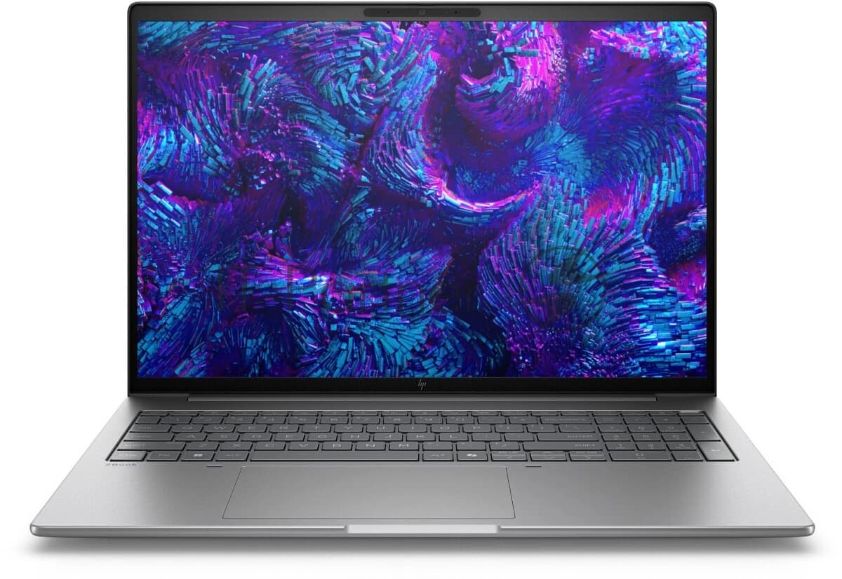 Hewlett-Packard Ноутбук HP ZBook 8 G1i 16/16"/IPS/Intel Core Ultra 7 255H/16Gb/1Tb/SSD/NVIDIA RTX 500 Ada 4Gb/Windows 11 Pro/серебристый/1.76kg