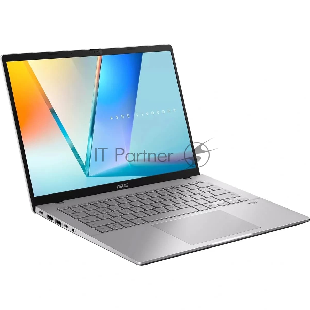 ASUS Ноутбук ASUS Vivobook S14 S3407-LY083 Intel Core 5 210H 2200MHz/14"/1920x1200/16GB/512GB SSD/Intel Graphics/Wi-Fi/Bluetooth/Без ОС (90NB1681-M006X0) Silver