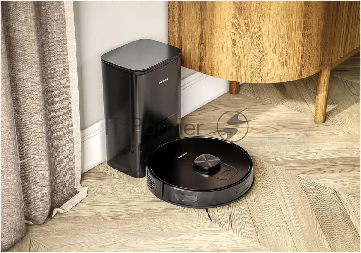 GRUNDIG Grundig Робот-пылесос Grundig VCR 9430 черный, 5000 мАч Li‑Ion