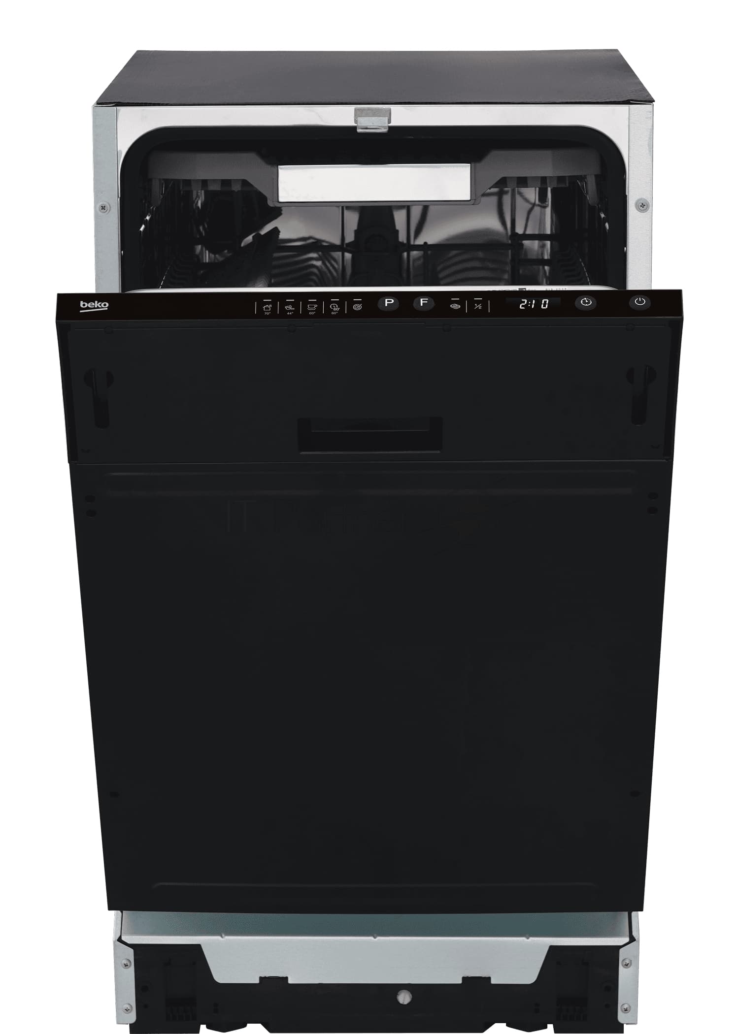 Встраиваемая посудомоечная машина Beko BDISC1516, чёрный