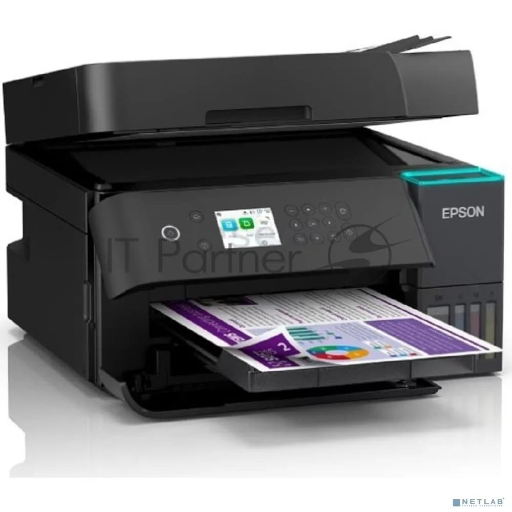 Epson МФУ струйный Epson EcoTank L6370 (C11CL43403) A4 Duplex WiFi черный