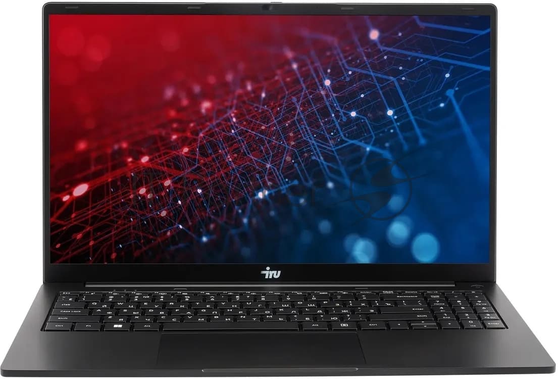 IRU Ноутбук iRU Strato 15ALID4/15.6"/IPS/Intel Core i7-1280P/16Gb/512Gb/SSD/Intel Iris Xe Graphics/Windows 11 Professional/черный/1.8kg