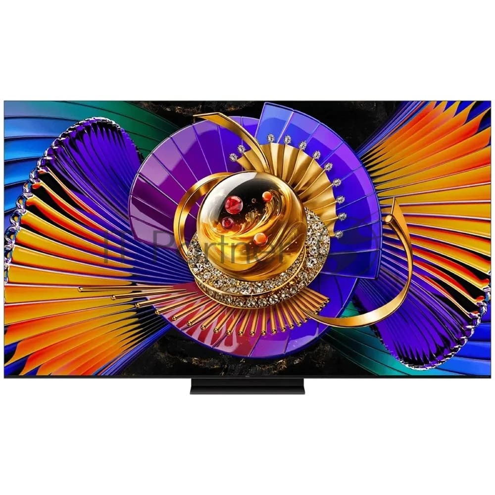TCL Телевизор TCL 65" 65C7L черный SQD-Mini LED UHD 144Hz Smart TV Google TV 3GB/64GB