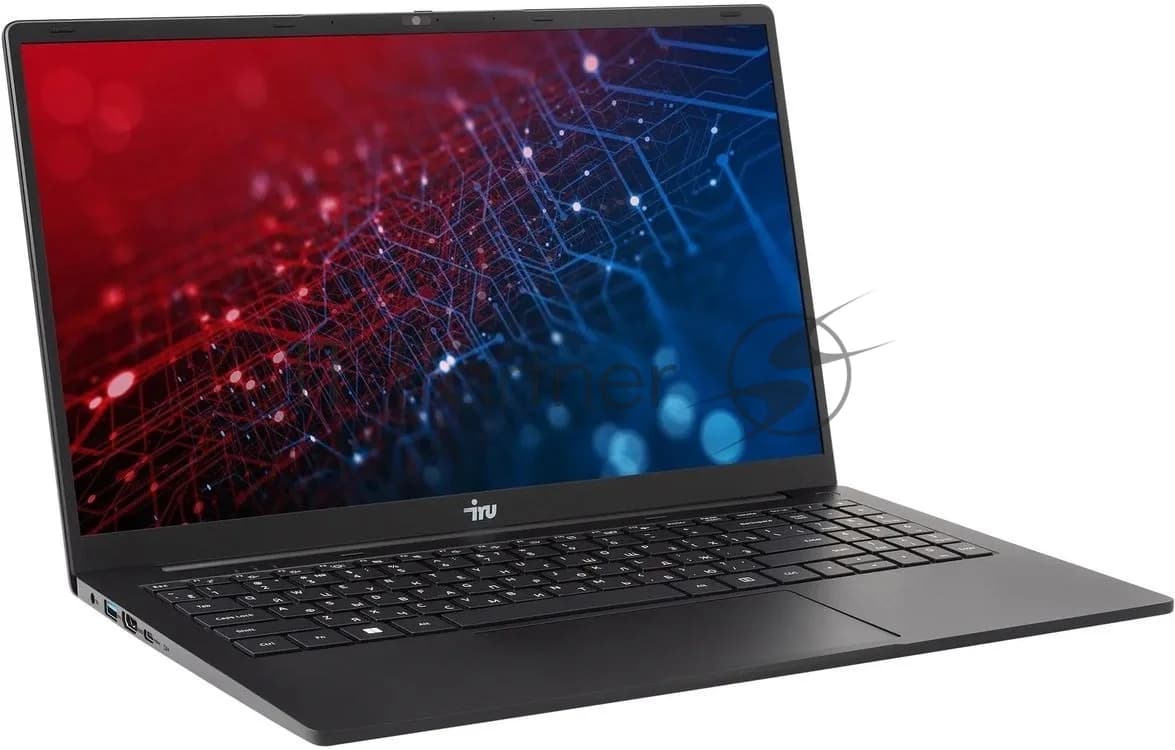 IRU Ноутбук IRU Strato 15ALID4/15.6"/IPS/Intel Core i5-13420H/16Gb/512Gb/SSD/Intel UHD Graphics/Windows 11 Pro/черный/1.8kg