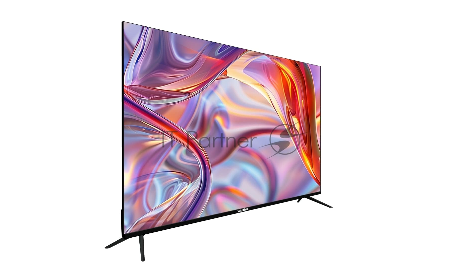 WILDRED Телевизор WildRed 24" 24QWS9001 черный DLED HD 60Hz Android TV 1GB/8GB