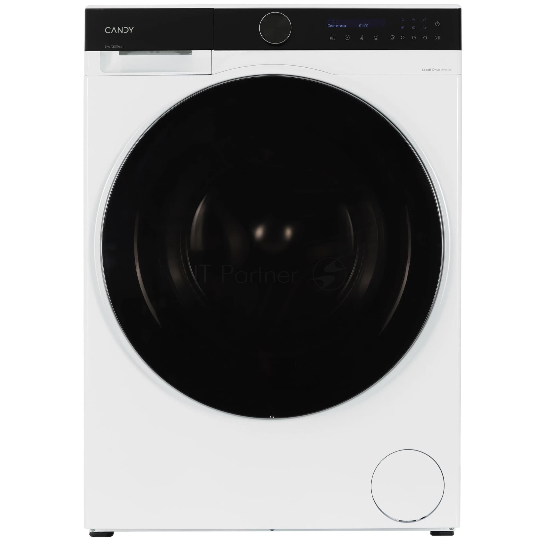 CANDY Стиральная машина Candy Ultimo C47W4 28MBSW-07 белый, загрузка фронтальная 8 кг, 1200 об/мин, класс A+++