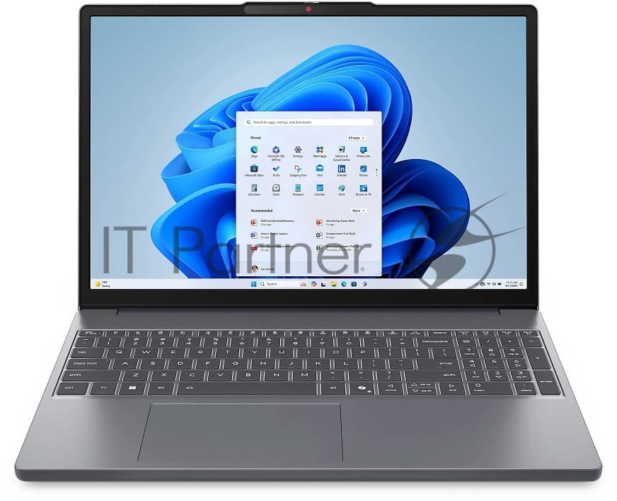 Ноутбук Lenovo IdeaPad Slim 3 15ARP10 AMD Radeon 680M Без ОС, 15.3", AMD Ryzen 7 7735HS, 16 ГБ, 512 ГБ SSD, серый