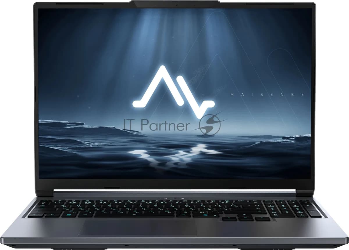 Maibenben Ноутбук Maibenben X16C-i54456 16" WUXGA IPS 165Hz, Intel Core i5-14450HX, 16Gb, 512Gb SSD, NVidia RTX5060 8Gb, Linux, се