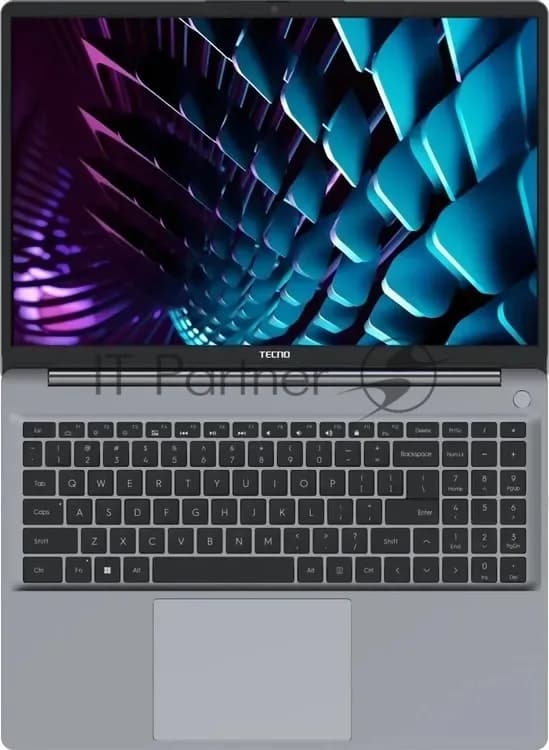 Ноутбук Tecno MegaBook K16SFA Radeon 660M, 16", AMD Ryzen 5 7535HS, 16 ГБ, 512 ГБ SSD, серый