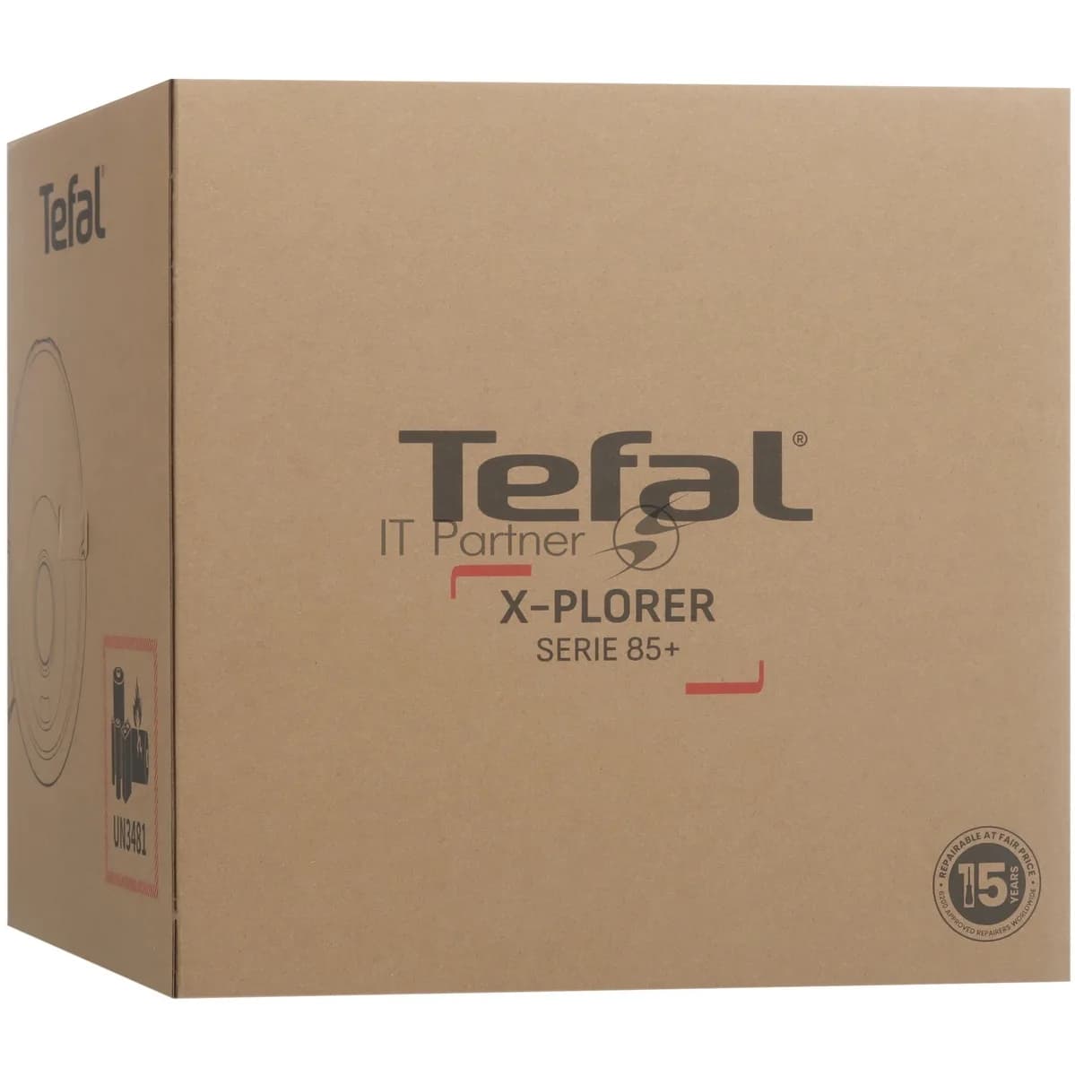 TEFAL Tefal Робот-пылесос Tefal X-PLORER Serie 85+ RG87D5WH черный, 600 мАч Li-Ion