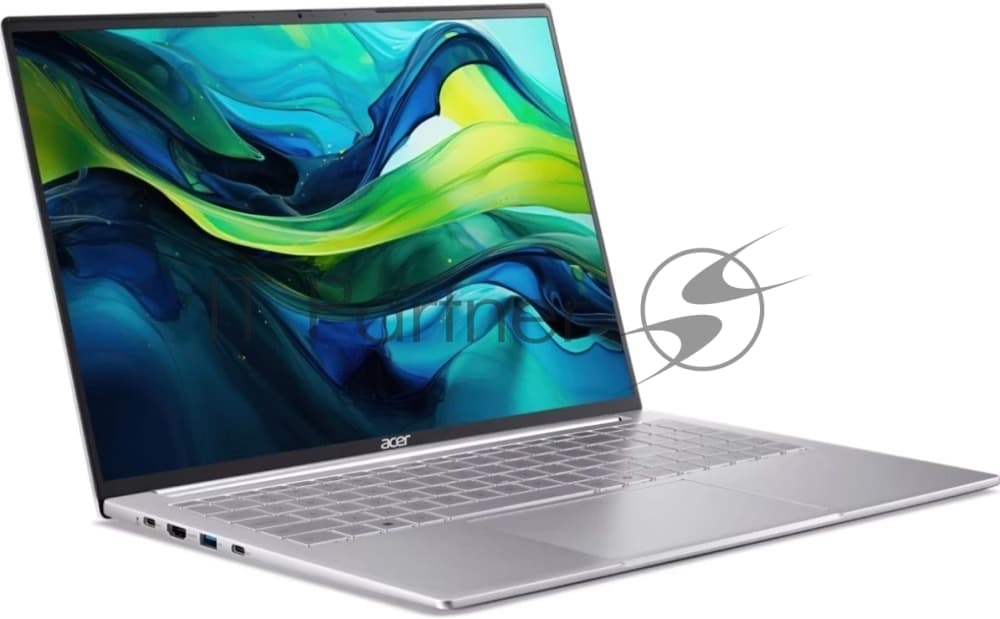 Acer Ноутбук Acer Swift Lite 16 SFL16-51M-785G/16"/IPS/Intel Core Ultra 7 155U/16Gb/1Tb SSD/Intel Graphics/Windows 11 Pro/серебристый/1.19kg
