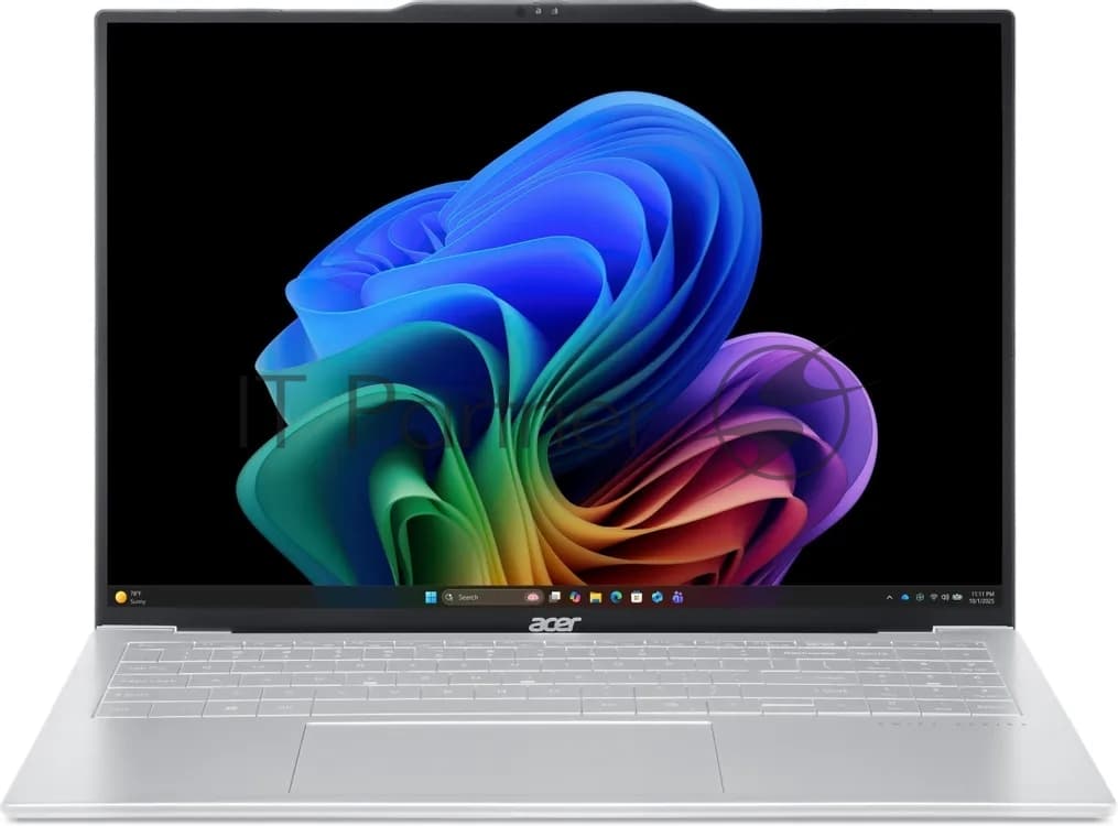 Acer Ноутбук Acer Swift Air 16 SFA16-61M/16"/OLED/AMD Ryzen AI 7 345/16Gb/512Gb/SSD/AMD Radeon 840M/Без ОС/серебристый/0.99kg