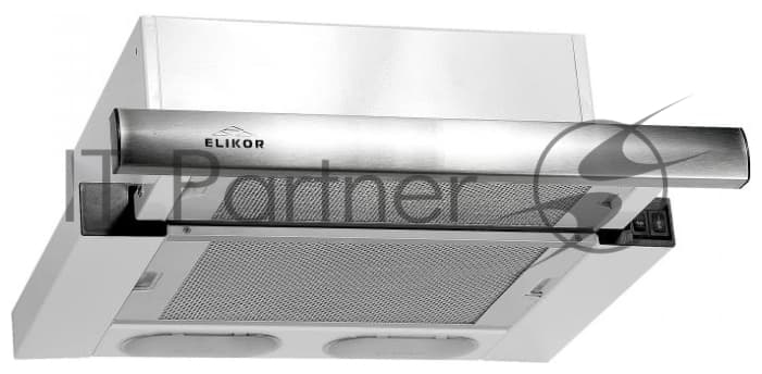 ELIKOR Elikor Вытяжка встраиваемая Elikor Интегра 45П-400-В2Л белый/нержавеющая сталь, 45 см