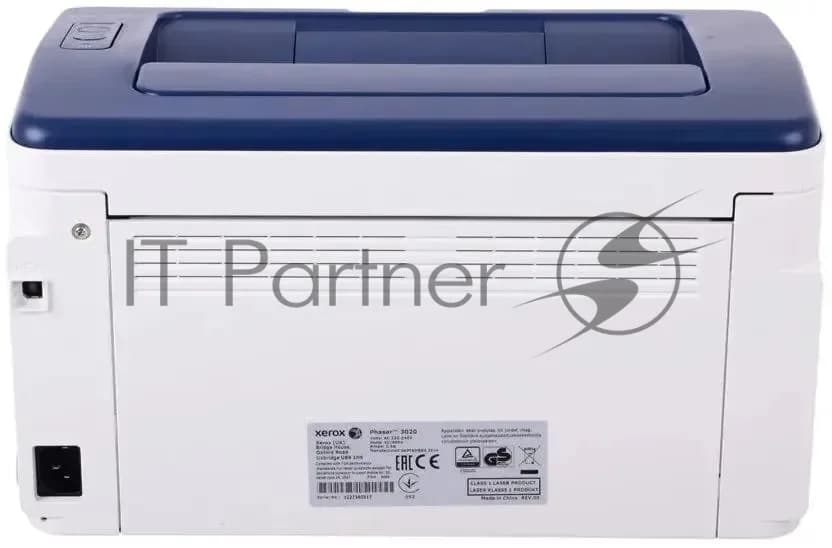 XEROX Xerox Принтер лазерный Xerox Phaser 3020 (P3020BI#), A4
