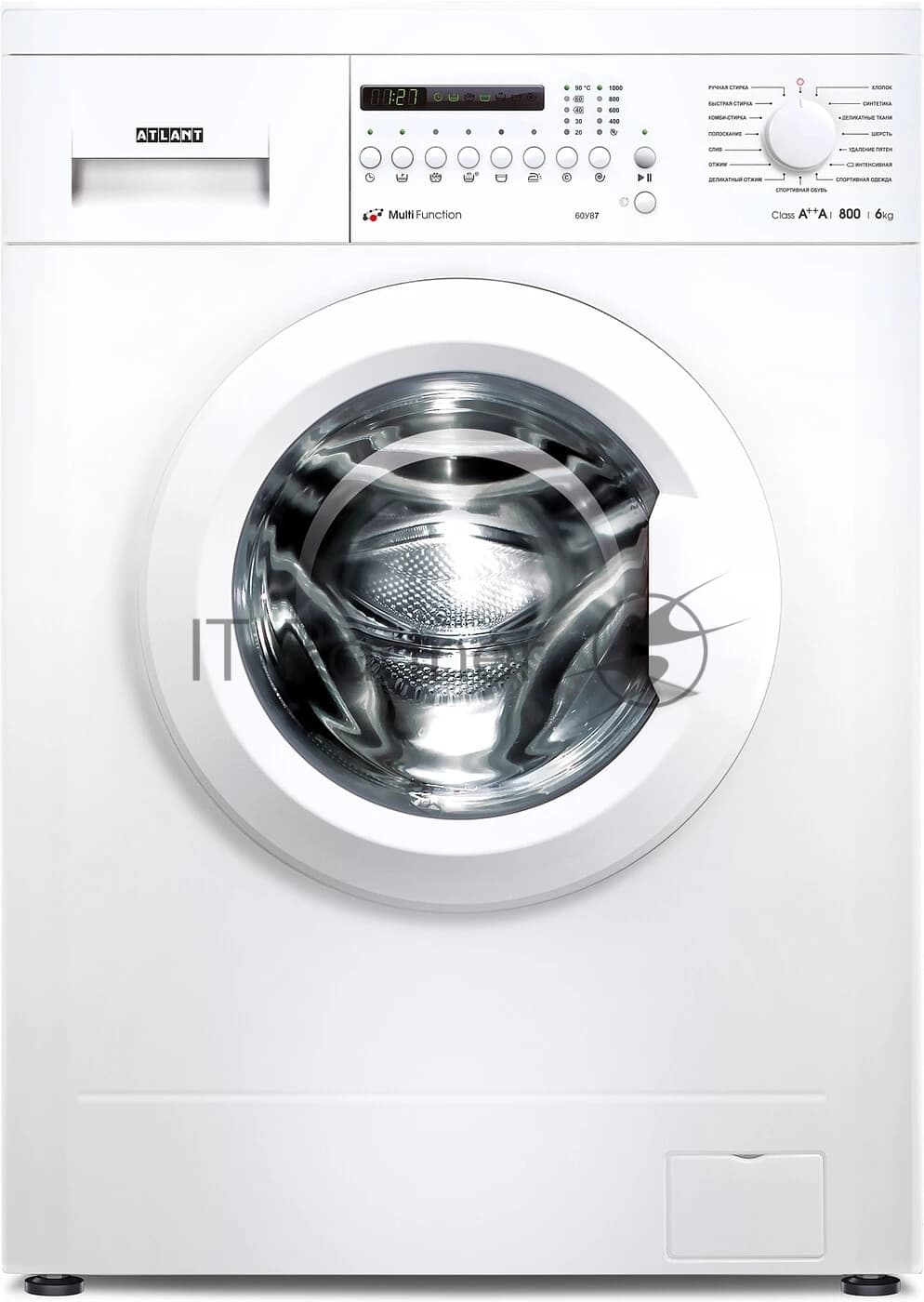 Atlant Стиральная машина Atlant СМА 60У107-000 белый, загрузка фронтальная 6 кг, 1000 об/мин