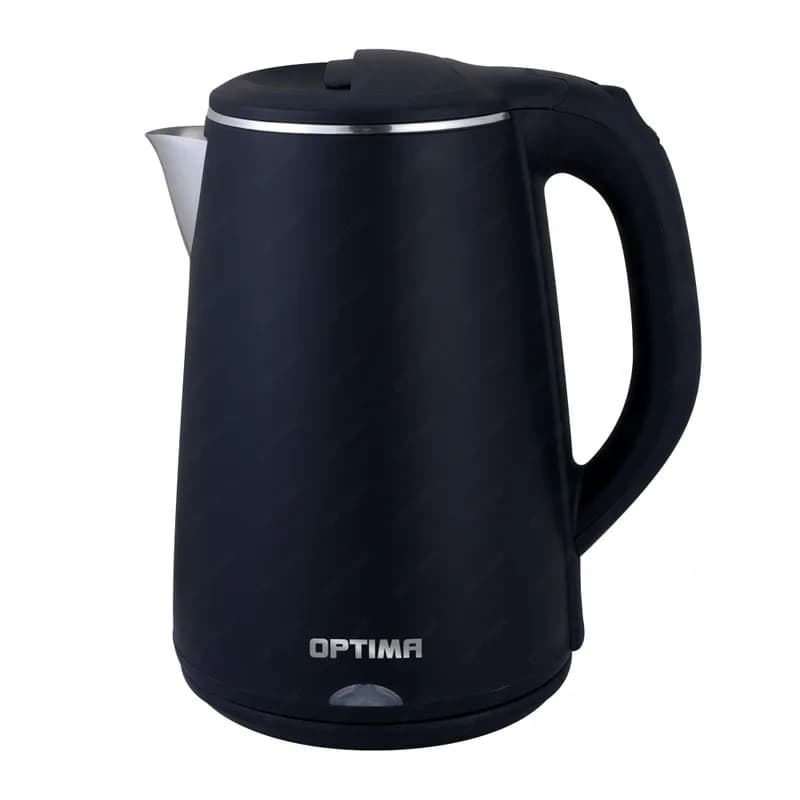 Чайник эл. OPTIMA EK-2002PS (2.0л, двойные стенки, эффект термоса, пов. на 360 град., 2000Вт) (Синий)