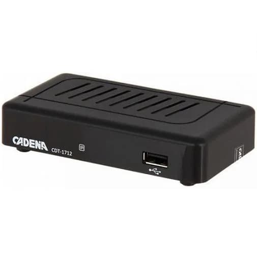 Приставка цифровая DVB-T2 Cadena CDT-1712