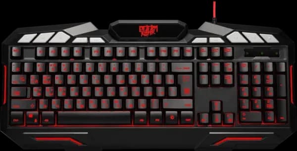 Клавиатура DEFENDER Doom Keeper GK-100DL RU, 3-х цветная, 19 Anti-Ghost, USB