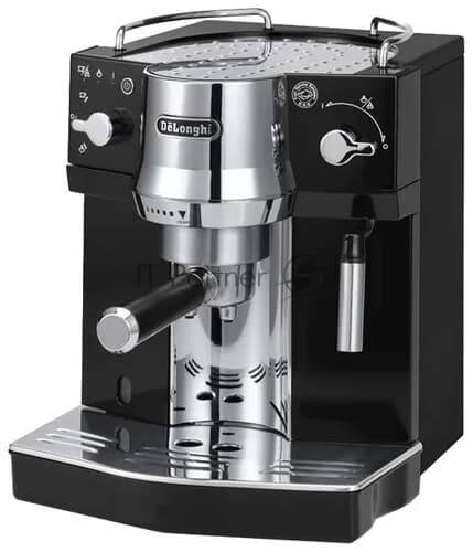 DeLonghi Кофеварка эспрессо DeLonghi EC820.B 1450Вт серебристый/черный